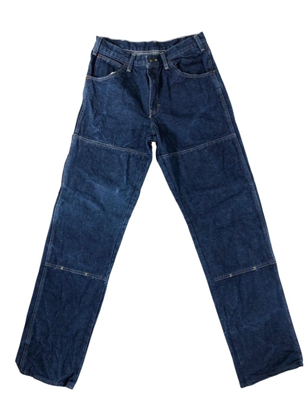 Dickies Carpenter Jeans Mens 32x36 Reenforced Knee Relaxed Heavyweight Workwear
